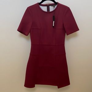 Brand New Burgundy Tibi Dress- Size 0 with Tags